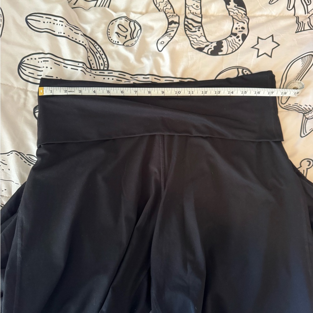 Fabletics Fold Over Wide Leg Yoga Pants - Picture 6 of 8